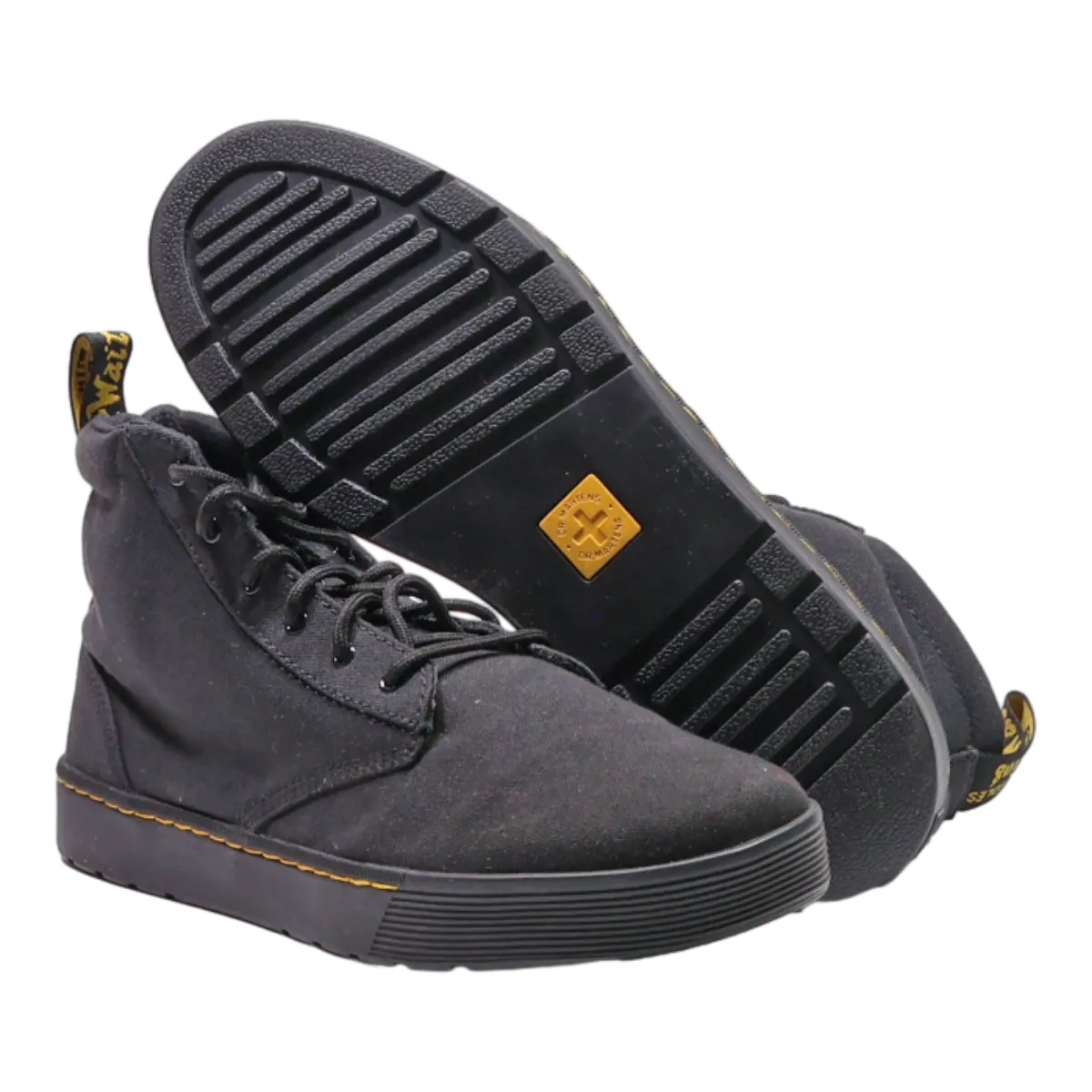 DR MARTENS Cairo Chukka Boots Black Canvas Mens UK 12
