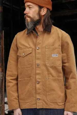 Dubbleware - Crowell Chore Light-weight Jacket in Tan