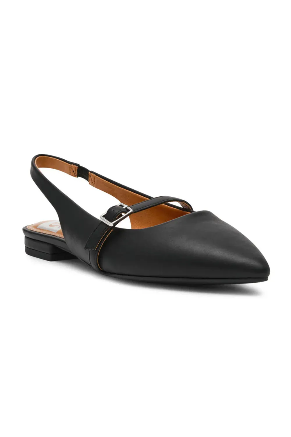 DV Dolce Vita Chance Slingback Flats for Women in Black | CHANCE-BLACK