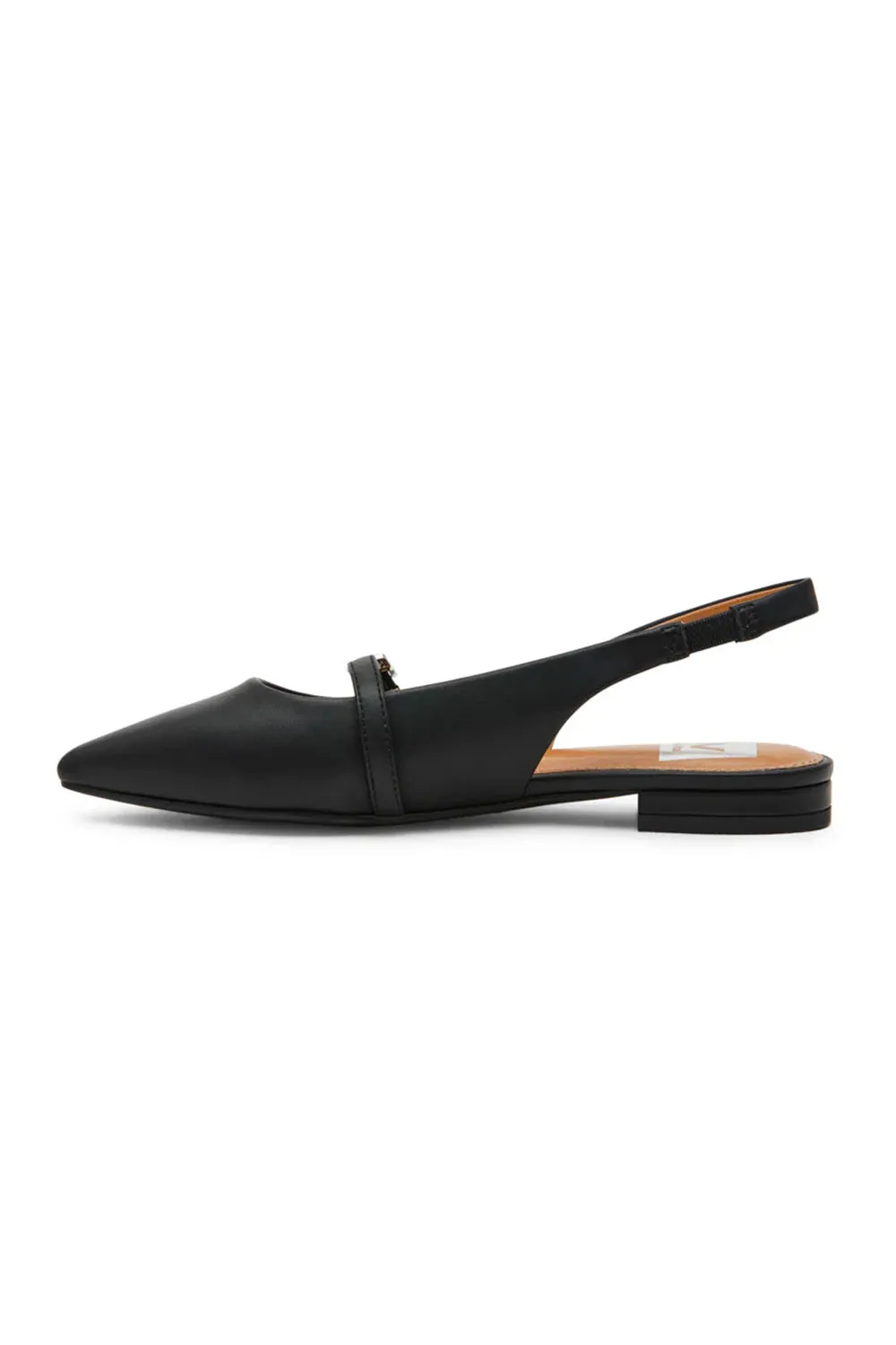 DV Dolce Vita Chance Slingback Flats for Women in Black | CHANCE-BLACK