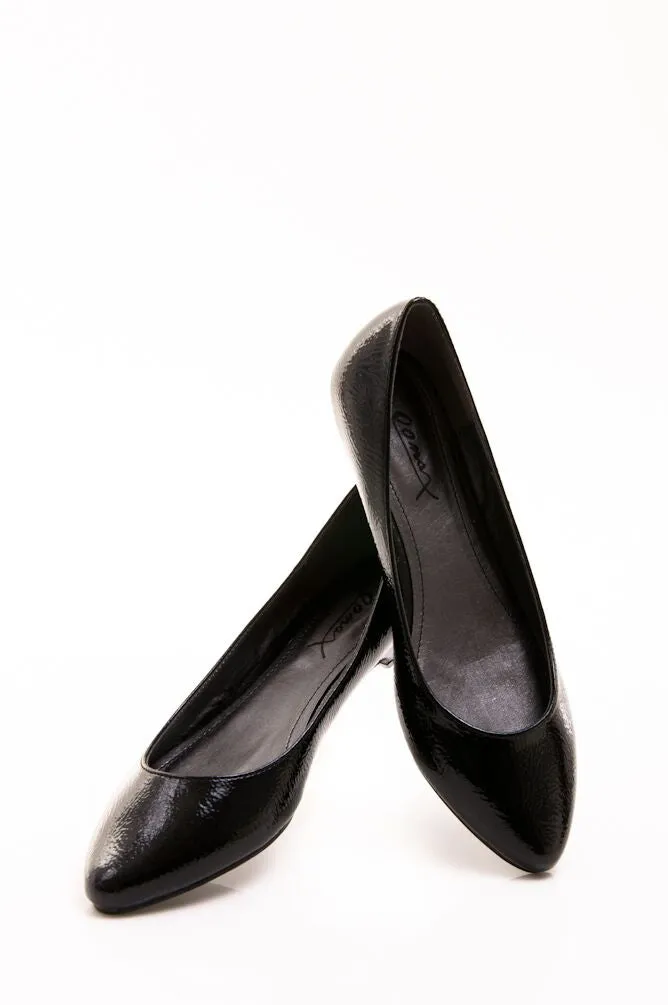 Easy Slip On Patent Leather Shoes