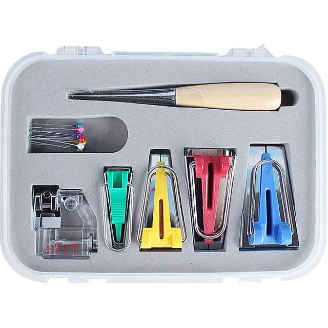 Electric sewing machine accessories kit