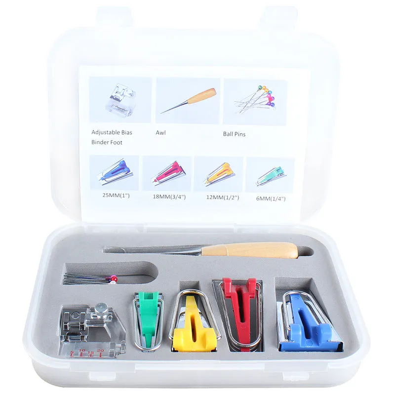 Electric sewing machine accessories kit