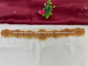 Elegant Bharatanatyam Hip Belt - Classical Dance Accessories BWB-003