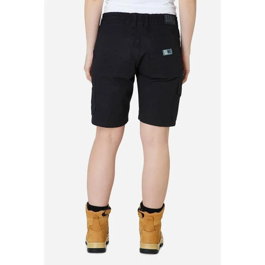 Elwood Womens Elastic Utility Shorts - EWD602