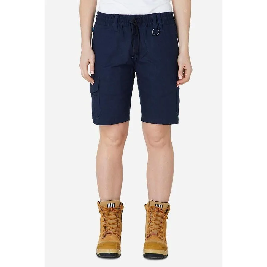 Elwood Womens Elastic Utility Shorts - EWD602