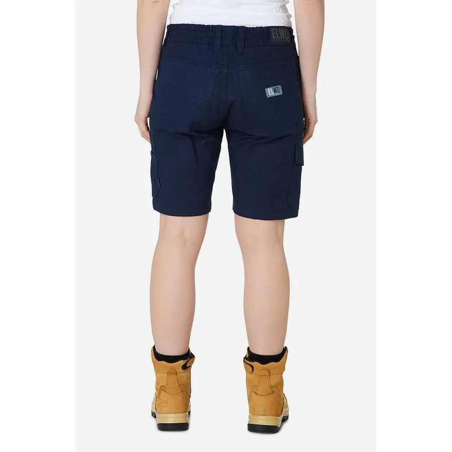 Elwood Womens Elastic Utility Shorts - EWD602
