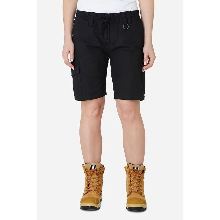 Elwood Womens Elastic Utility Shorts - EWD602