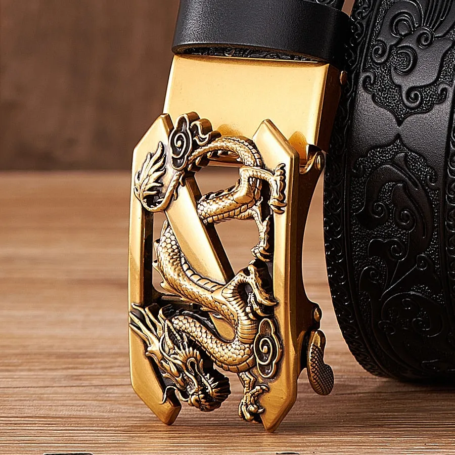 Embossing Retro Male Belt