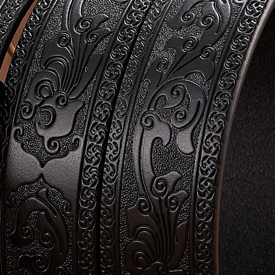 Embossing Retro Male Belt
