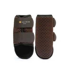 Equilibrium Breathable Tri-Zone Brushing Boots Brown