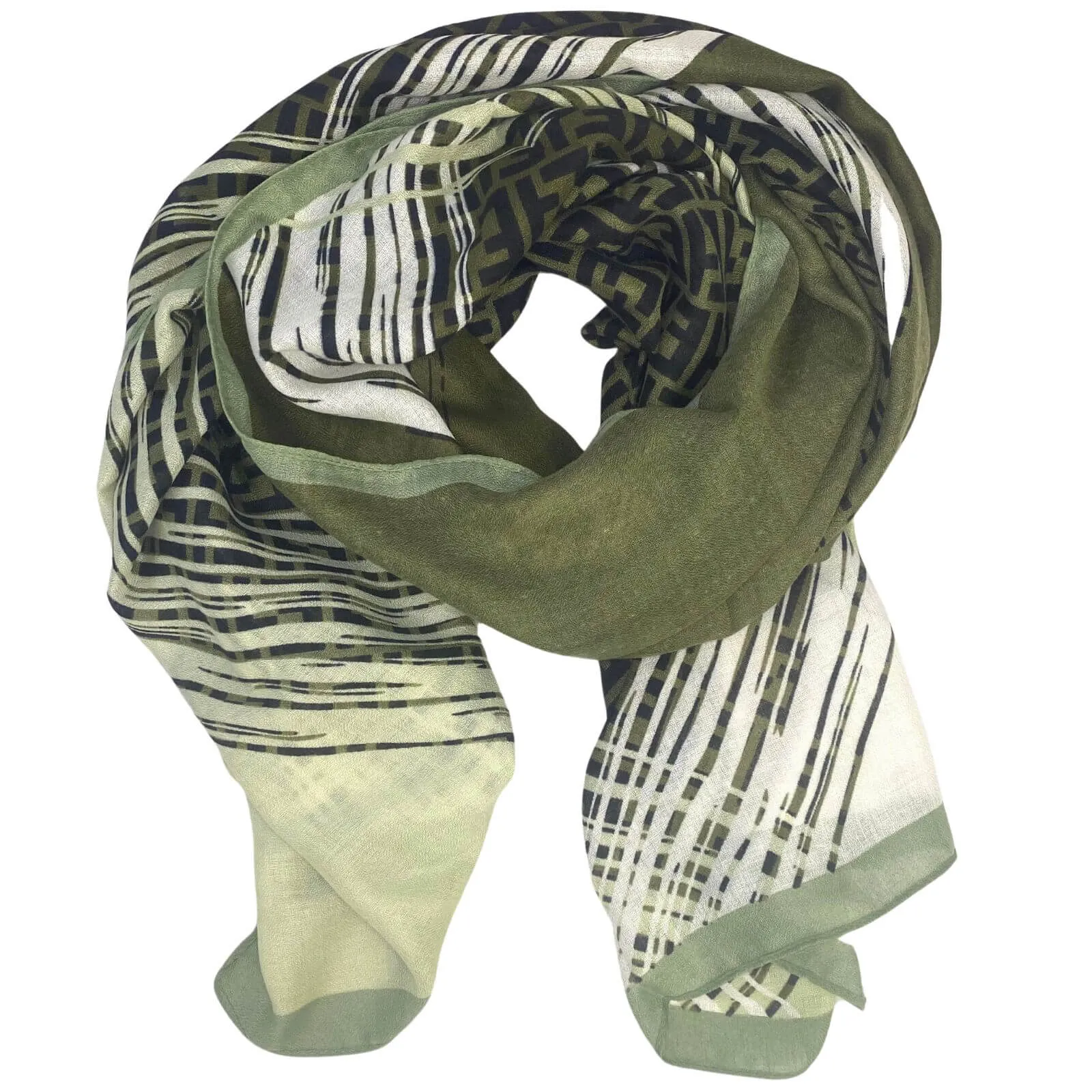 Ester Scarf - Olive Black