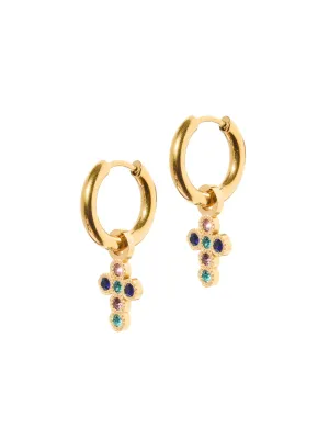 Esther Huggie Charm Earrings