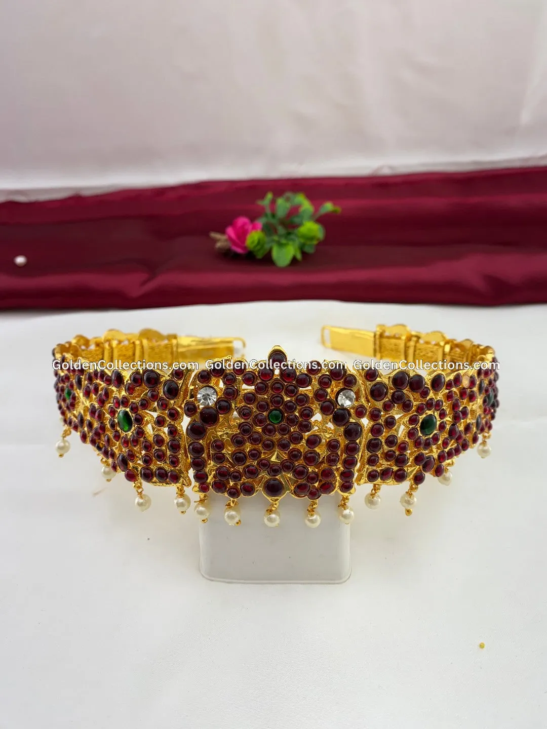 Exquisite Bharatanatyam Belt Online - GoldenCollections BWB-005