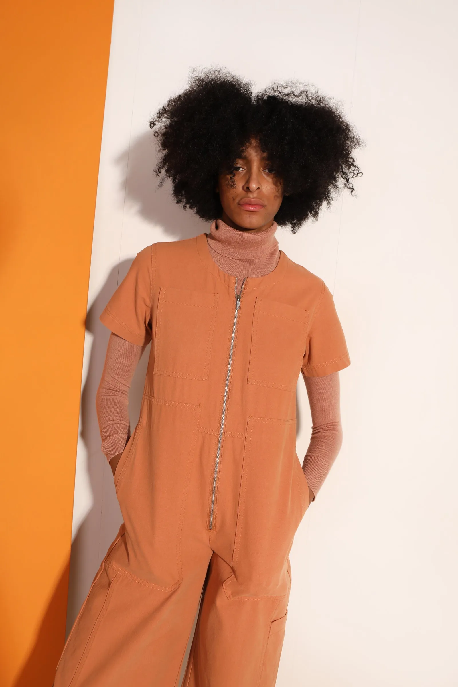 Felix Boilersuit Terracotta