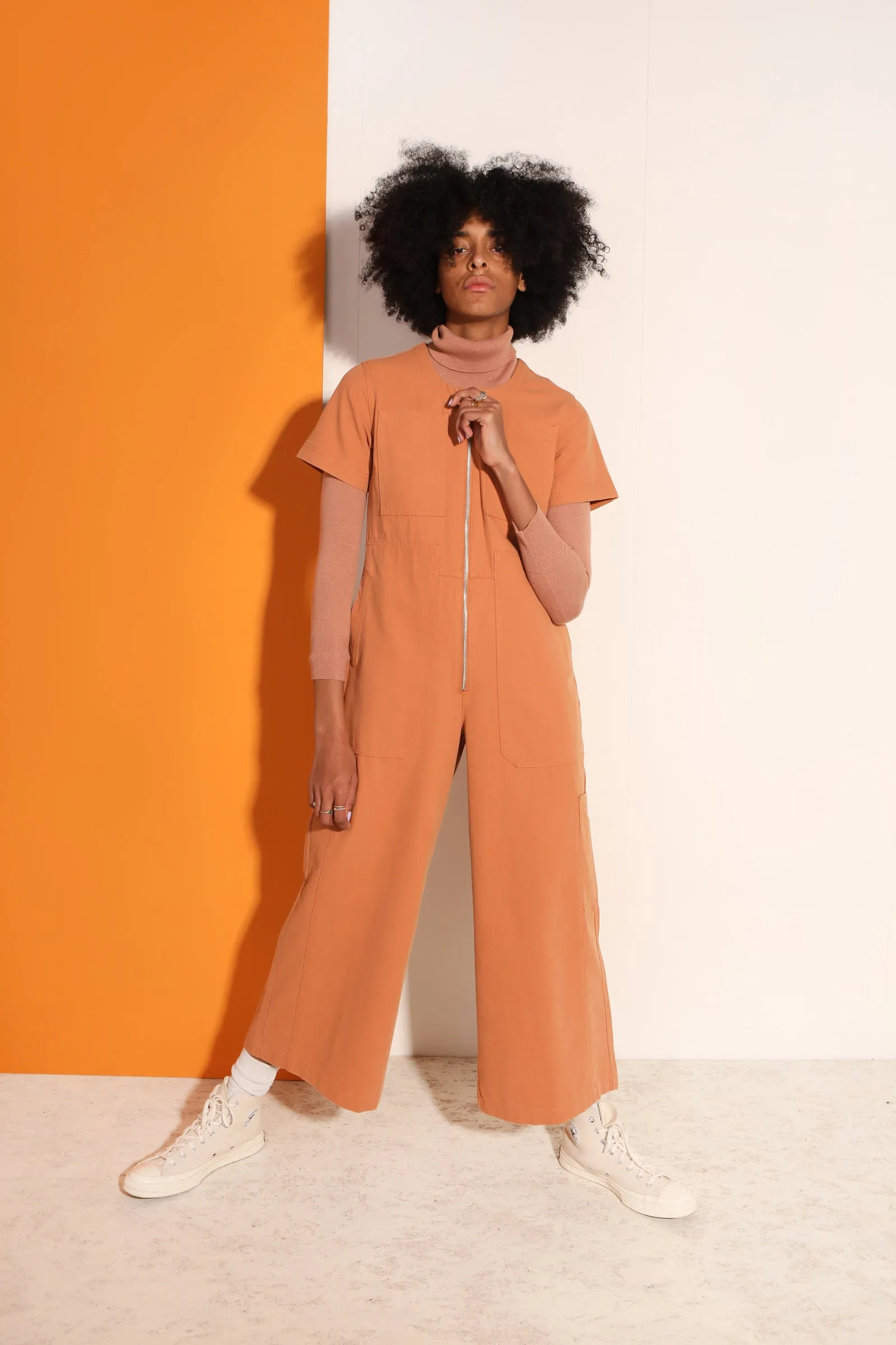 Felix Boilersuit Terracotta