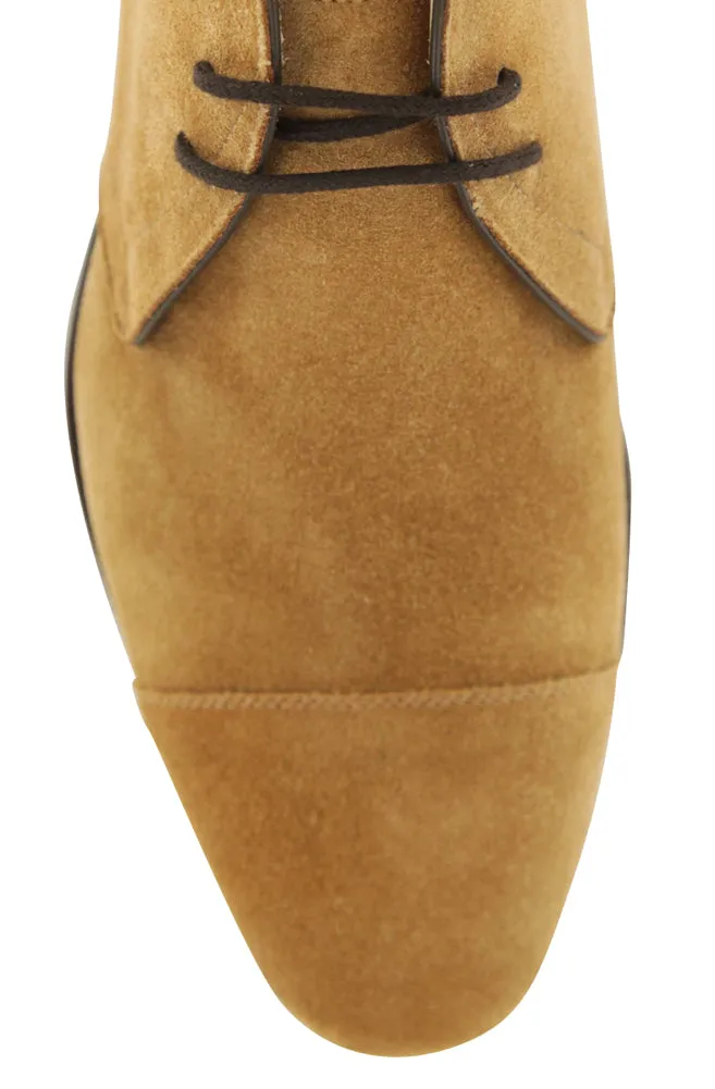 Fiori Di Lusso Beige Chukka Boots