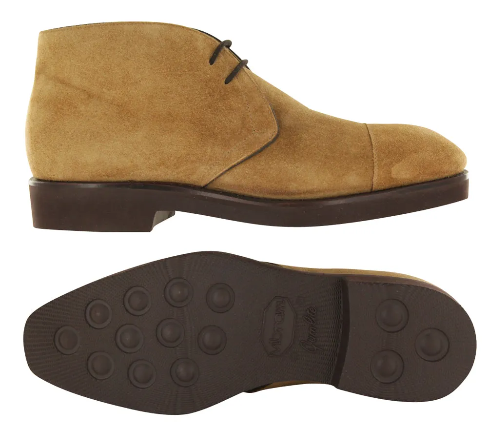 Fiori Di Lusso Beige Chukka Boots
