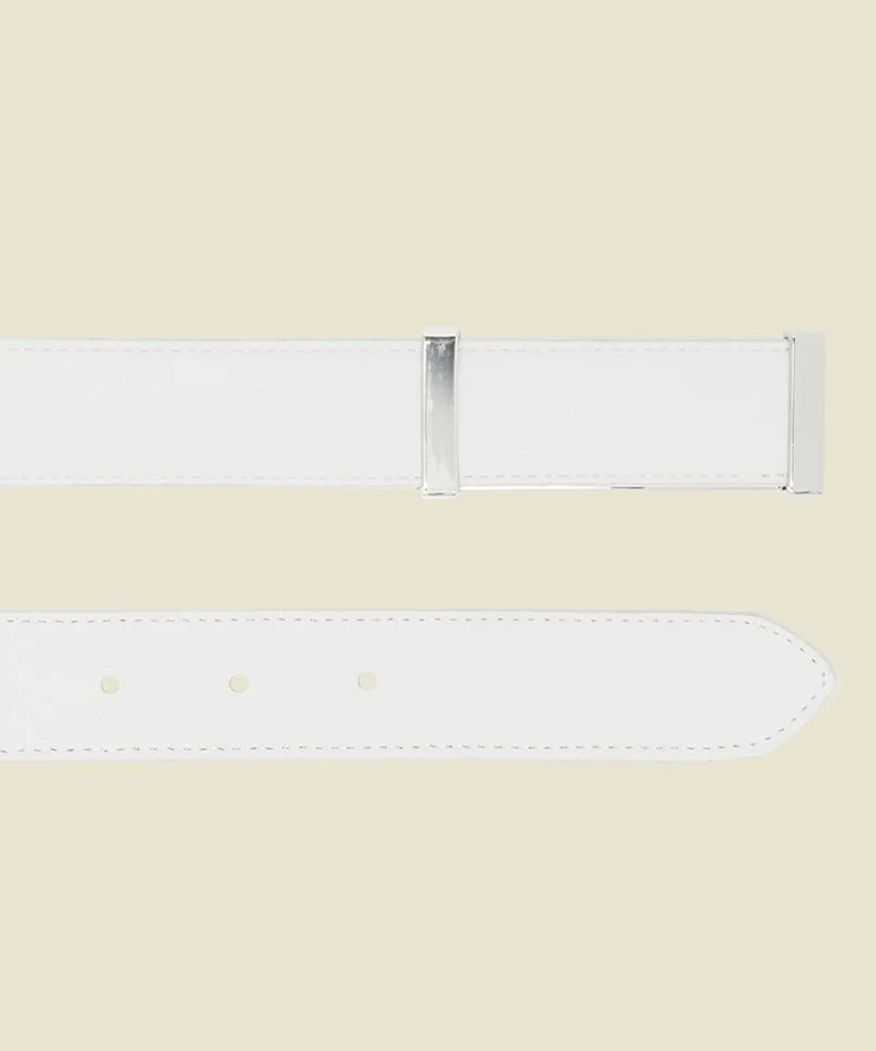 FORDI Classic Belt - Oyster White