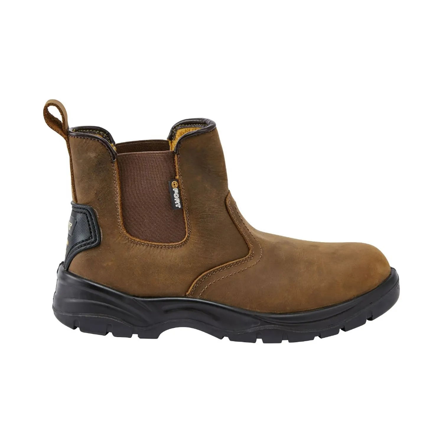 Fort Mens Regent Safety Boot Brown