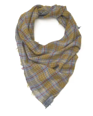 foulard n623 scarf- 90 x 90cm - burgundy