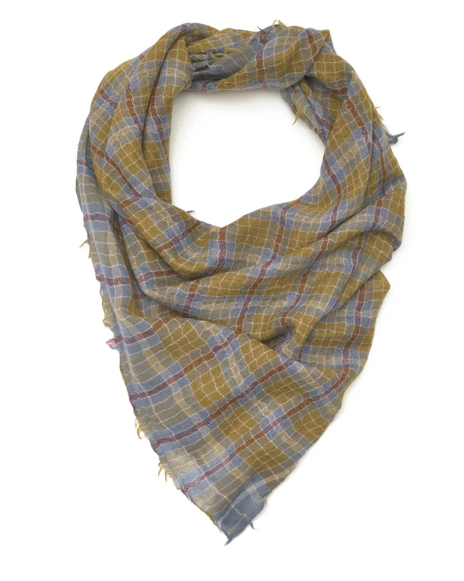 foulard n623 scarf- 90 x 90cm - burgundy