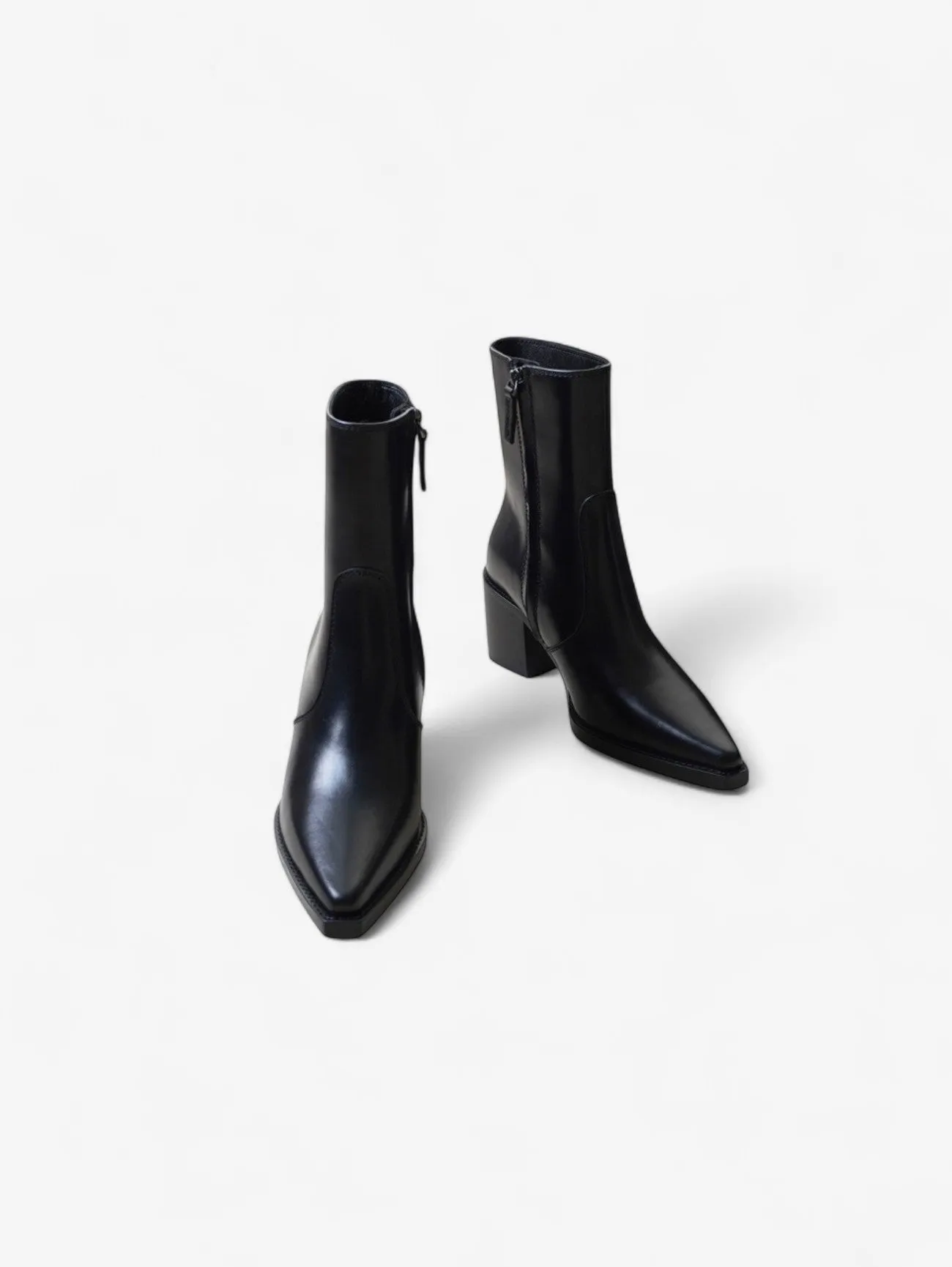 Foxes | Women's Business Ankle Boots with Low Block Heels