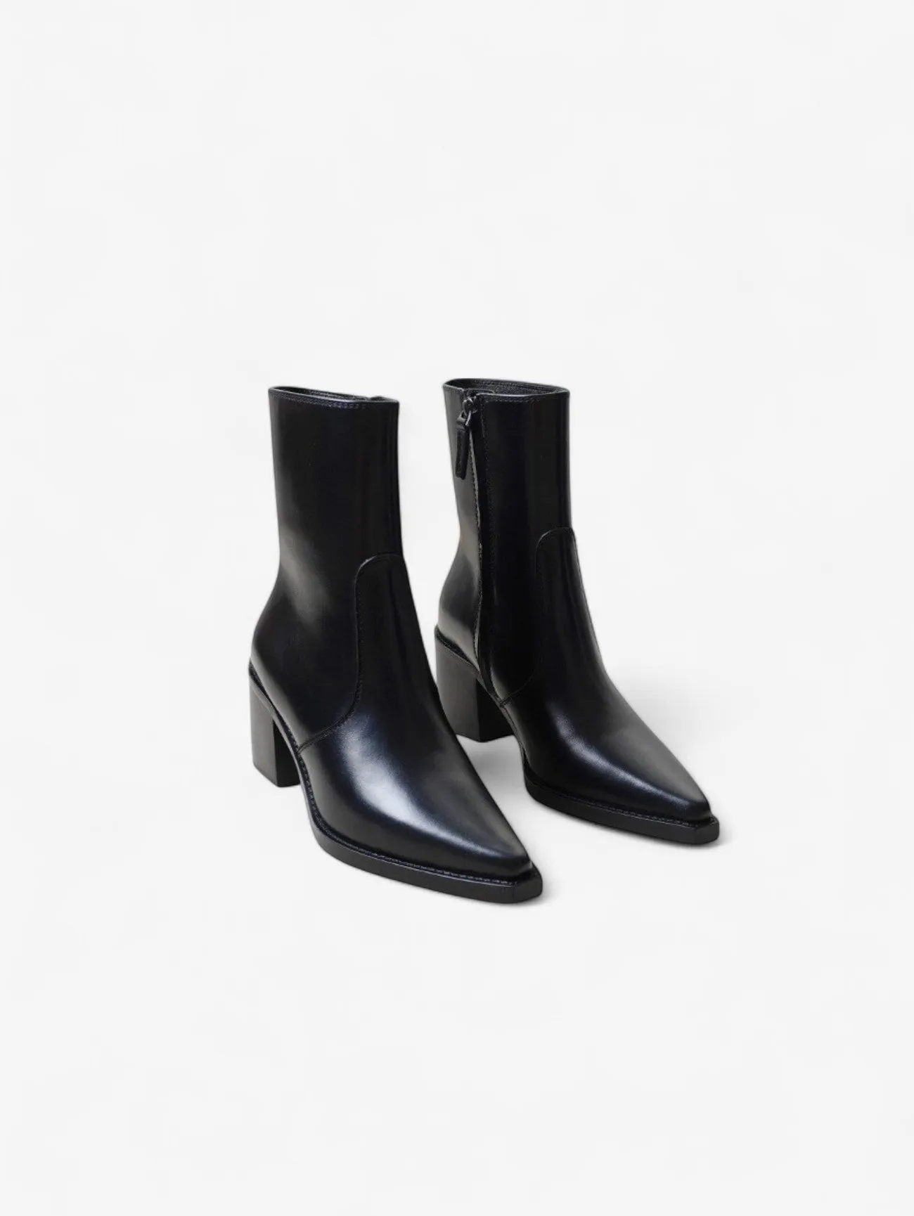 Foxes | Women's Business Ankle Boots with Low Block Heels