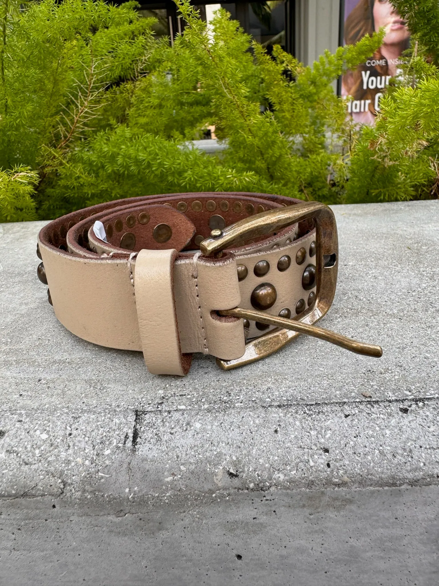 Free People Sola Stud Belt