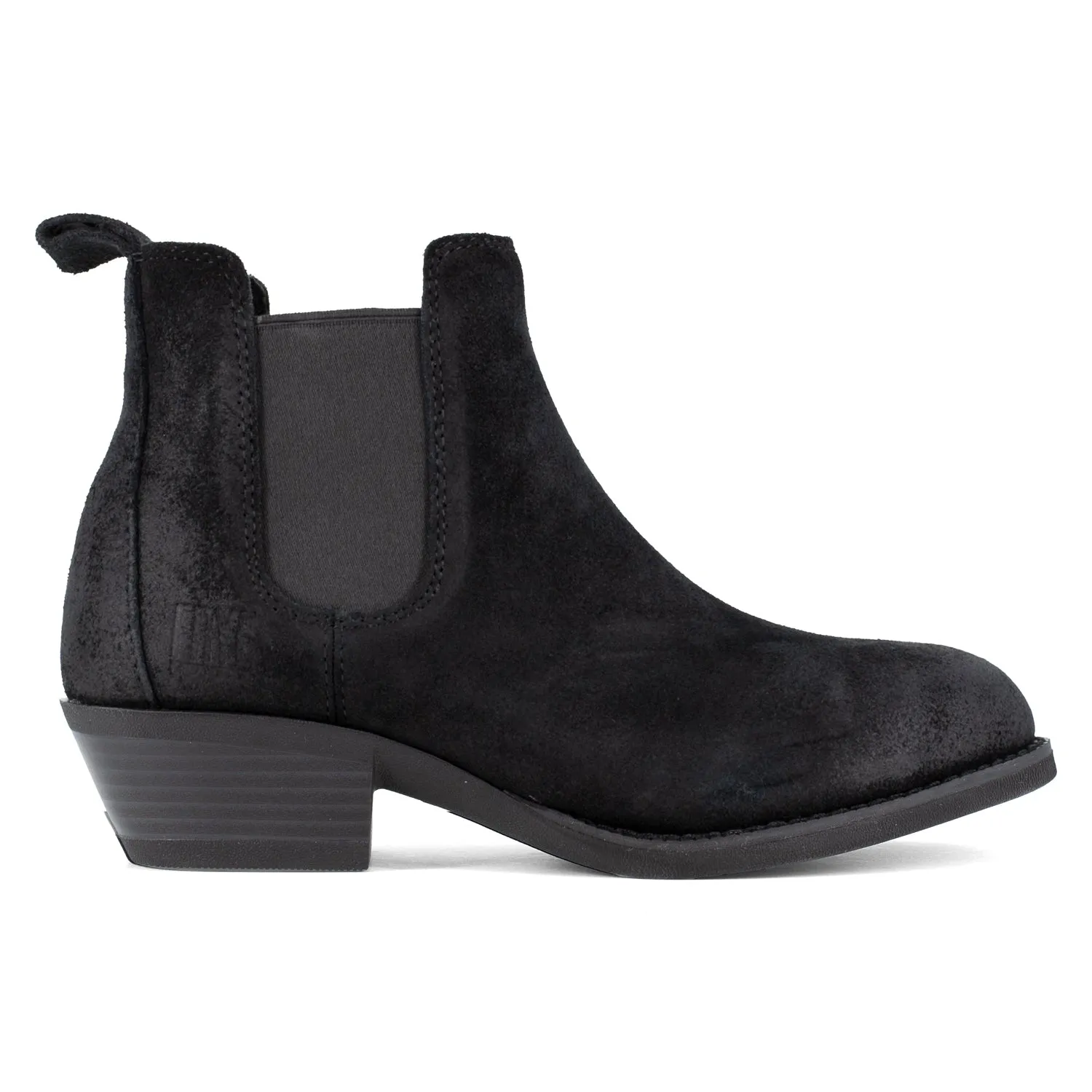 Frye Supply Womens Black Leather ST EH Safety-Crafted Chelsea Work Boots 8 M