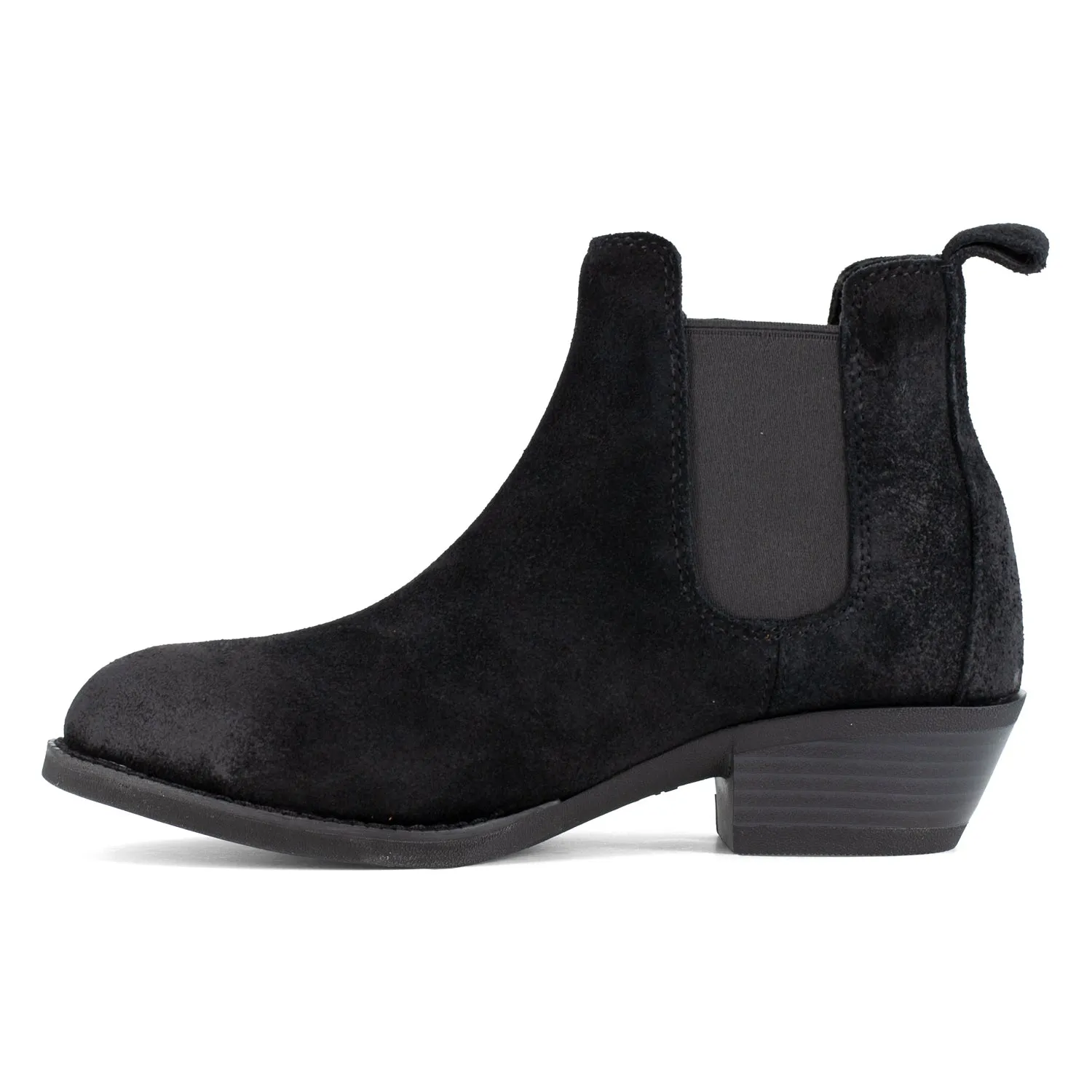 Frye Supply Womens Black Leather ST EH Safety-Crafted Chelsea Work Boots 8 M