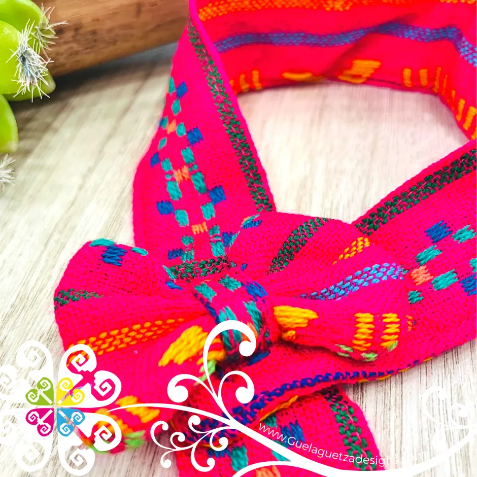 Fuchsia Cat Cambray Scarf - Pet Accessories