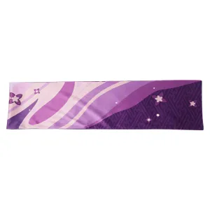 Genshin Impact Raiden Shogun Original Winter Warm Purple Scarf Cosplay Accessories