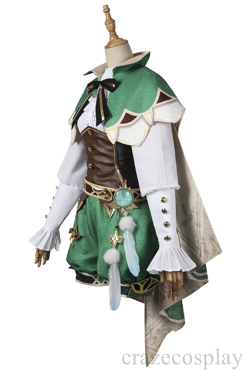 Genshin Impact Venti Cosplay Costume Promotional Edition