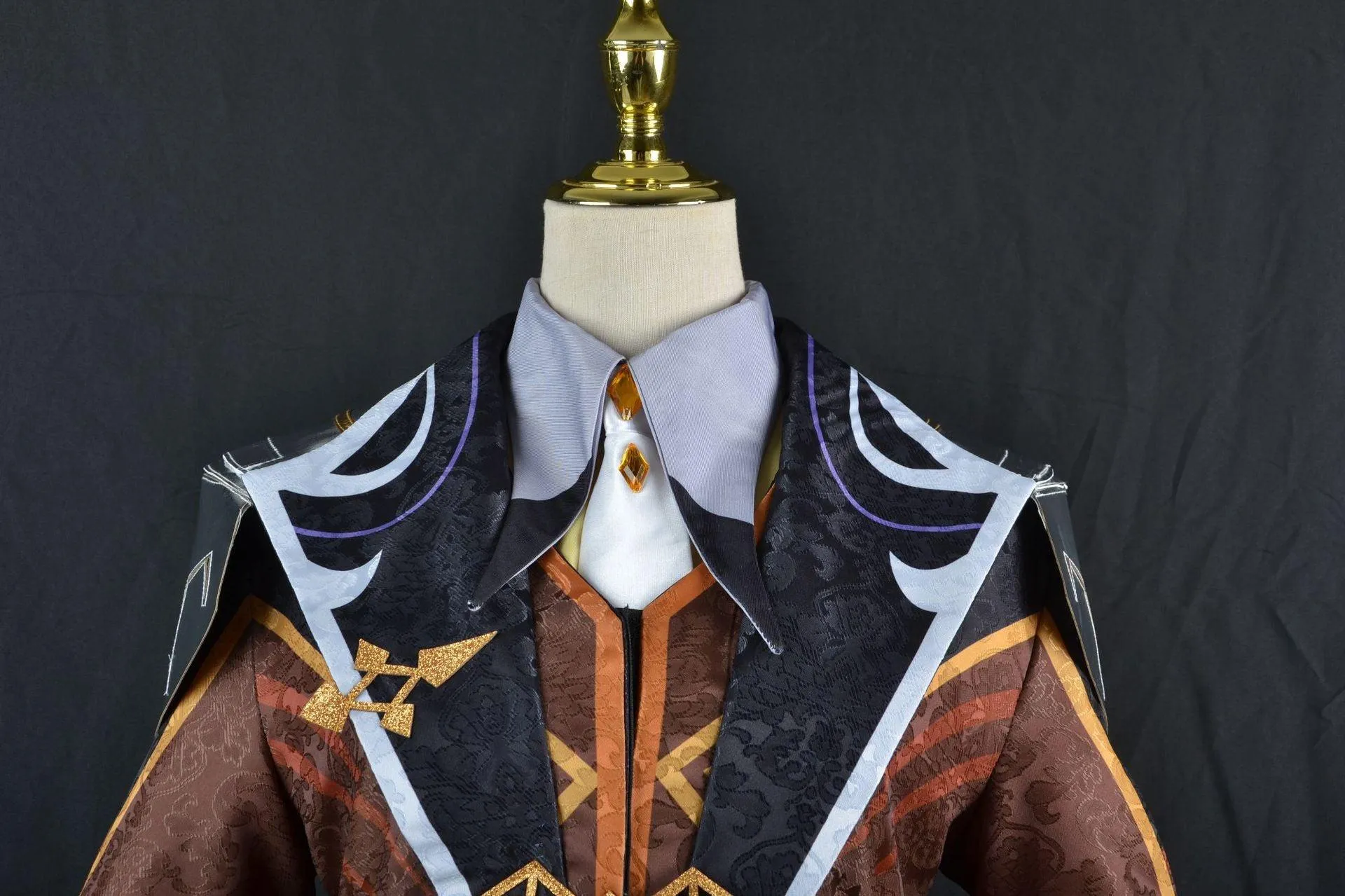 Genshin Impact Zhongli Cosplay Costume