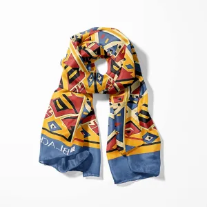 GEOMETRIC TRIBAL PATTERN MEN SCARF - PREMIUM COLLECTION