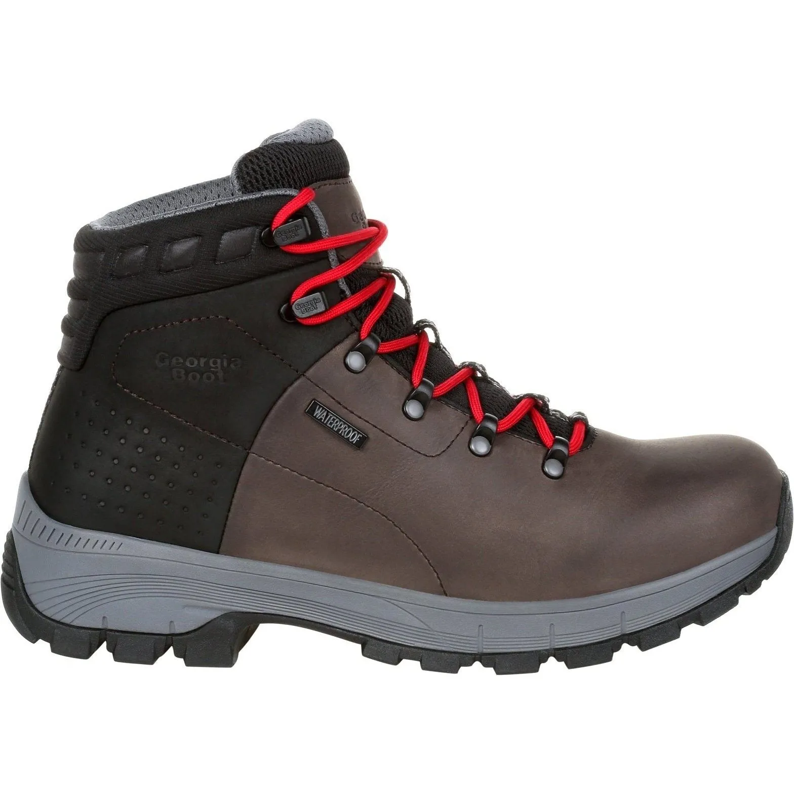 Georgia Men's Eagle Trail 6" Soft Toe Waterproof Work Boot - Brown - GB00399