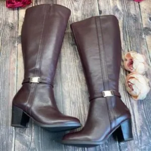 Giani Bernini's Raiven Oxblood Leather boots 8M