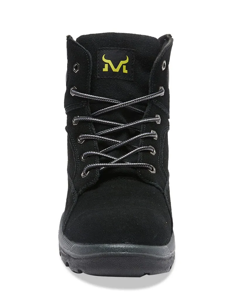 Girder Zip Safety Boot - Black