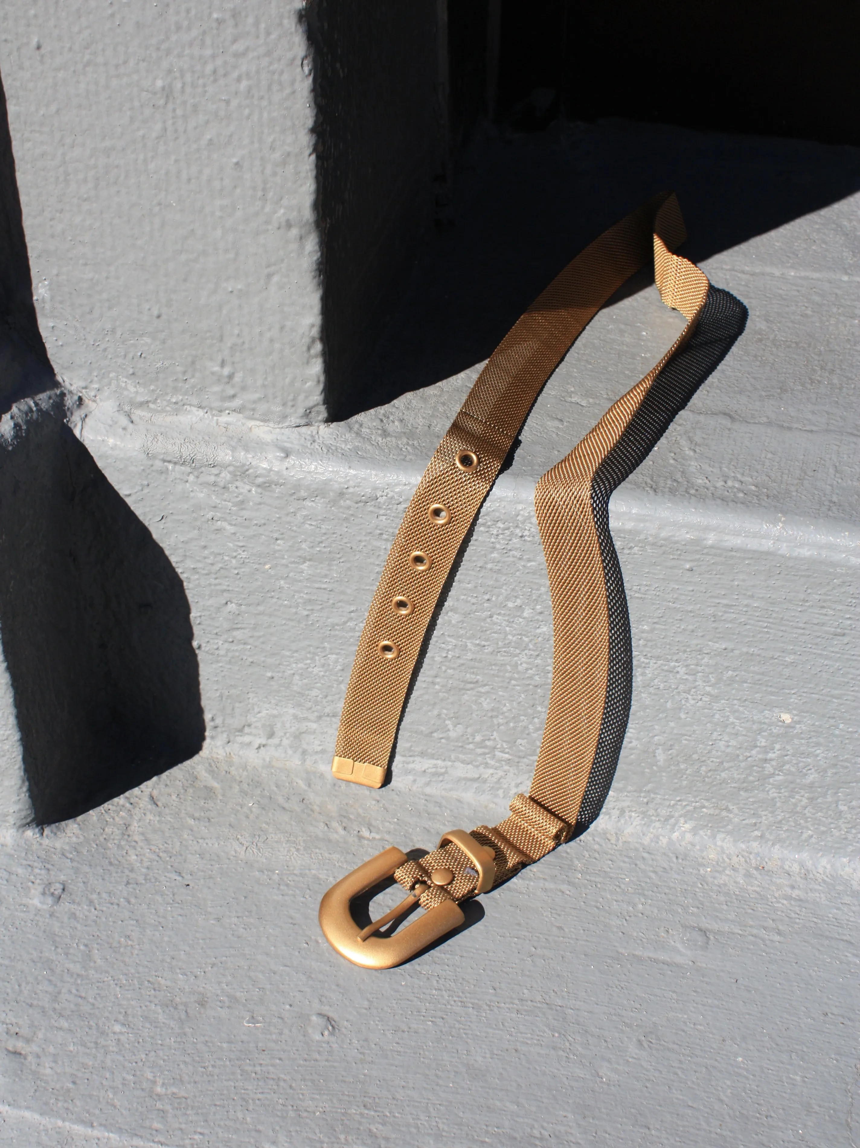 Gold Mesh Belt