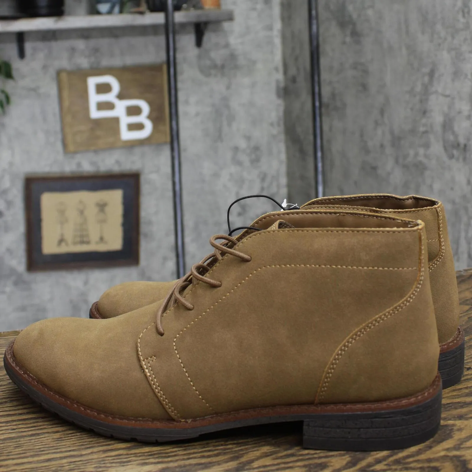 Goodfellow & Co Mens Jerad Chukka Boots 88097788 Walnut Brown 11.5M