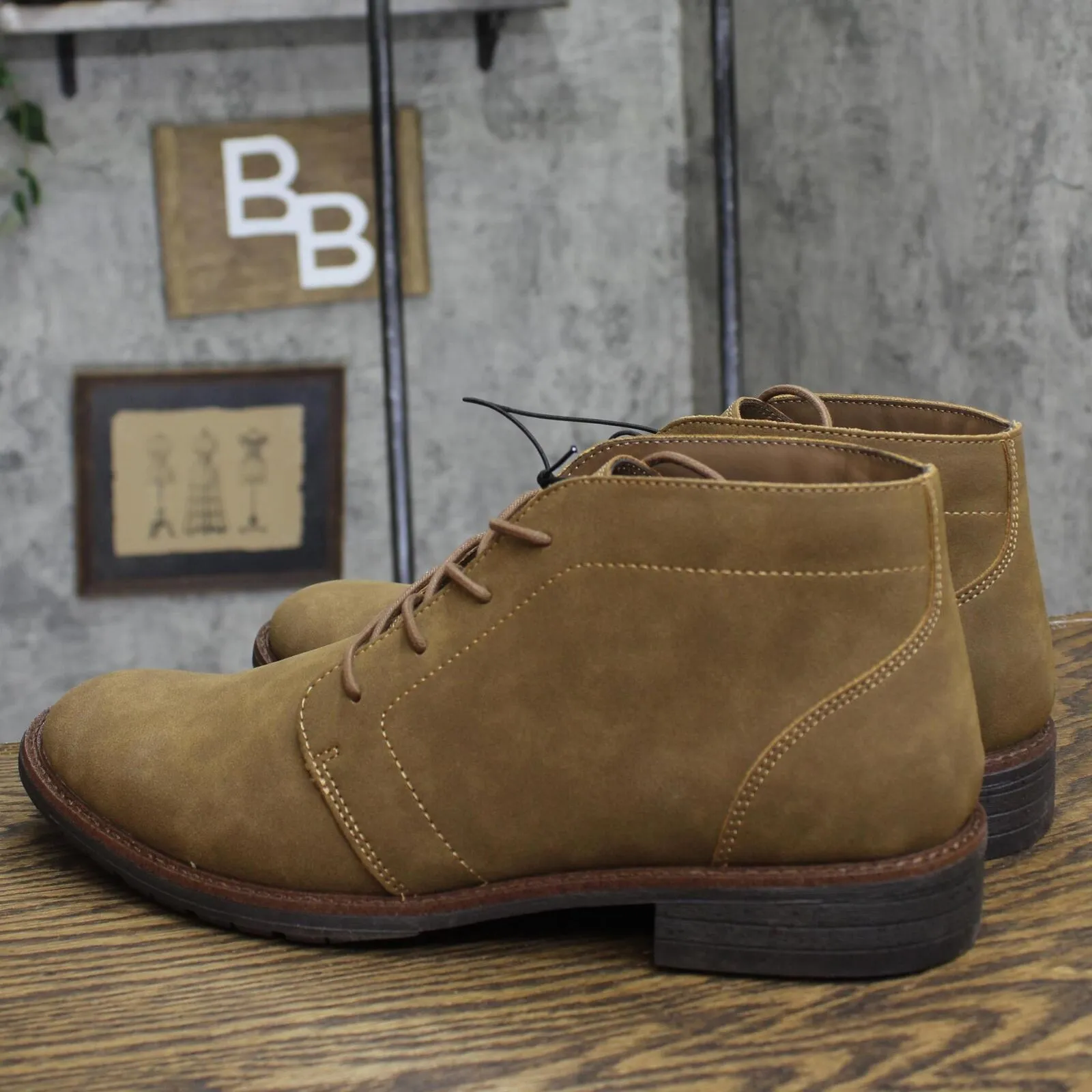 Goodfellow & Co Mens Jerad Chukka Boots 88097788 Walnut Brown 12