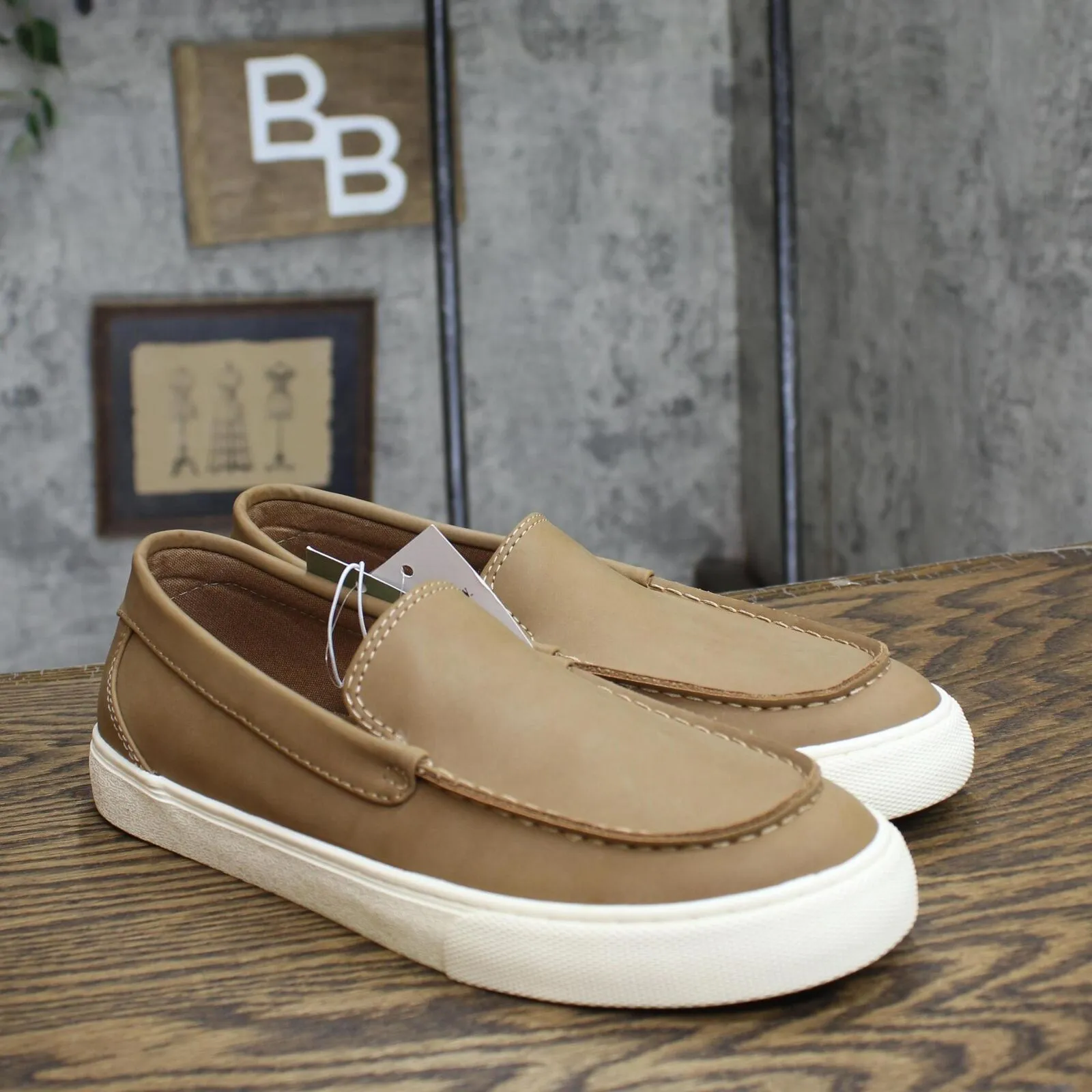Goodfellow & Co Mens Kon Dress Loafers 88097750 Tan Brown 7M