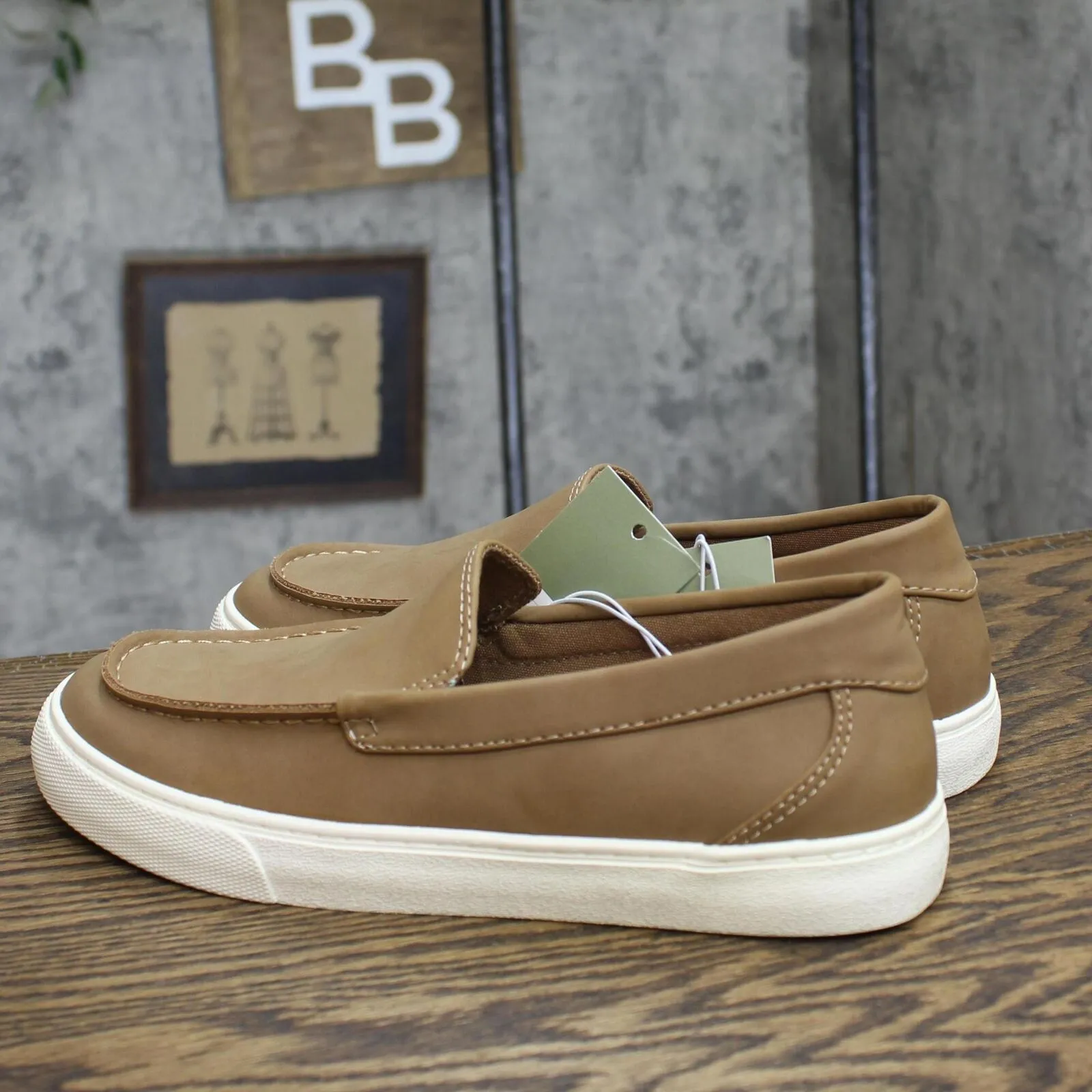 Goodfellow & Co Mens Kon Dress Loafers 88097750 Tan Brown 7M