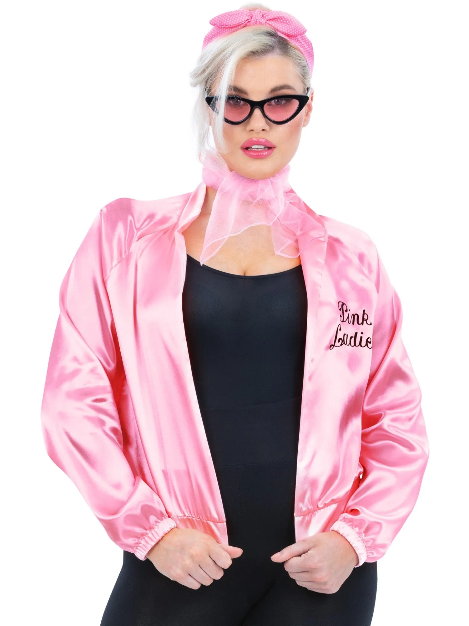 Grease Pink Ladies Jacket with Accessories  Wholesale