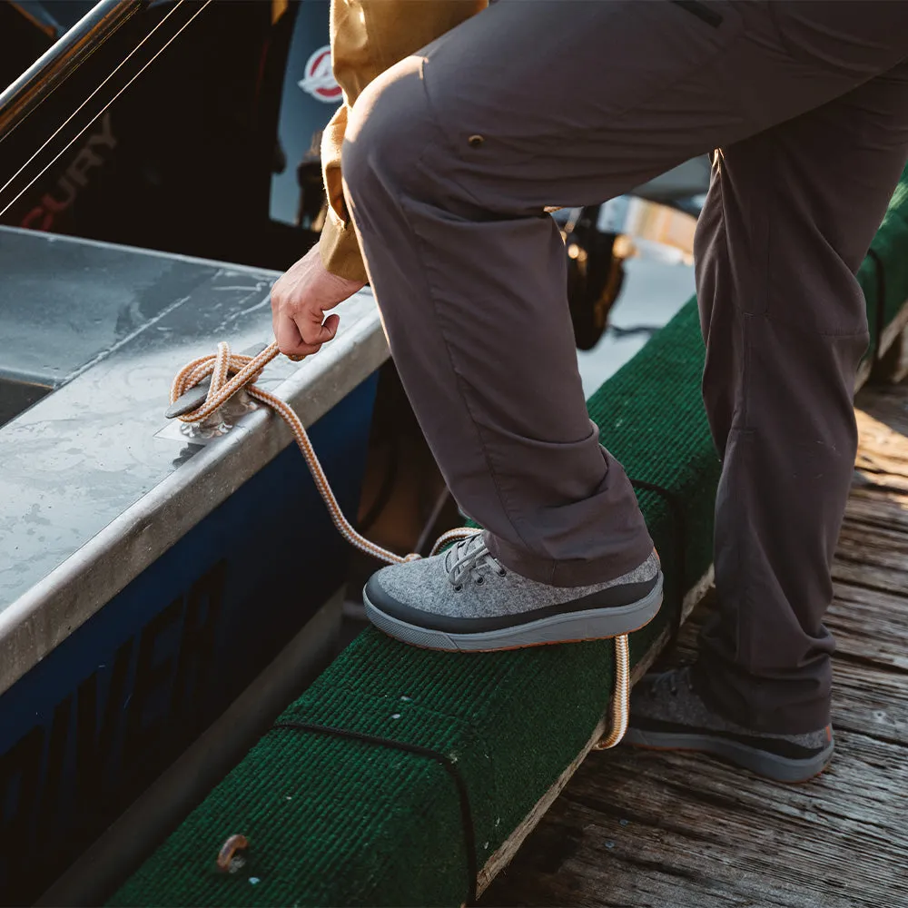 Grundens Freeboard Wool Chukka - Anchor