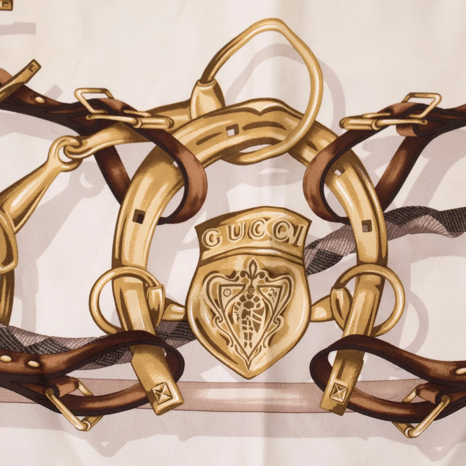 Gucci GG Printed Silk Scarf