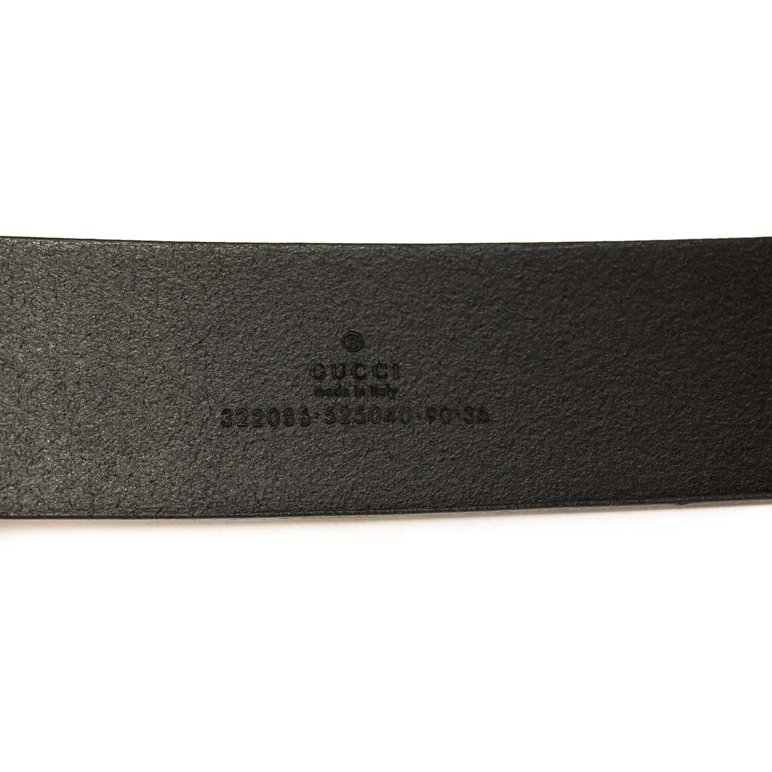 Gucci Shield Metal Leather Belt
