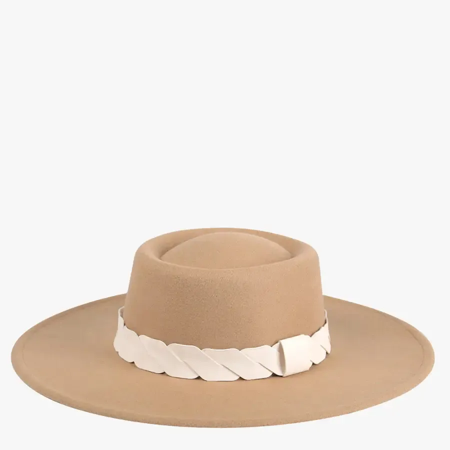 Gypsy Soul Wide Brim Hat - Tan