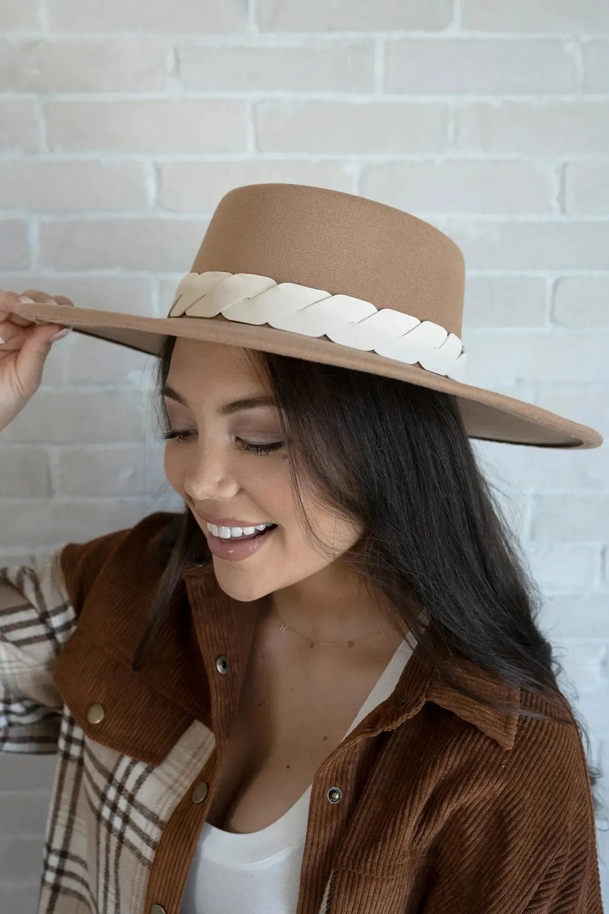 Gypsy Soul Wide Brim Hat - Tan